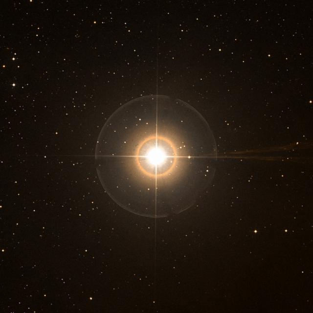 Sky survey frame centred on Ain, 30′ across.