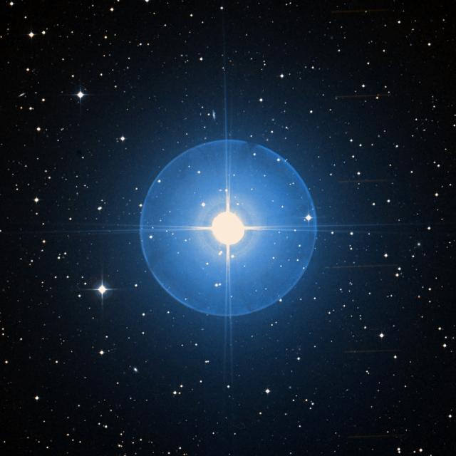 Sky survey frame centred on Aldhanab, 30′ across.