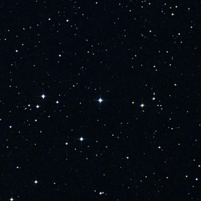 Sky survey frame centred on Amansinaya, 18′ across.