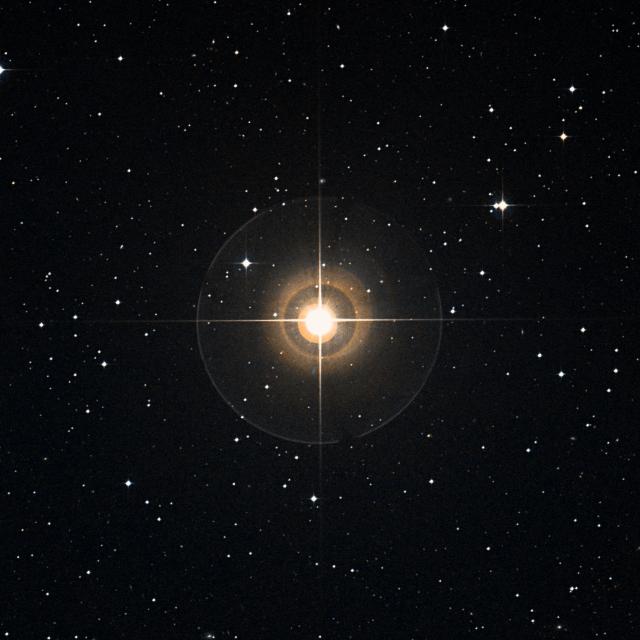 Sky survey frame centred on Ancha, 30′ across.