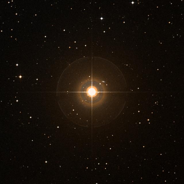 Sky survey frame centred on Angetenar, 30′ across.