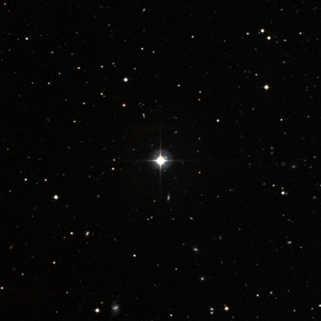 Sky survey frame centred on Arcalís, 18′ across.