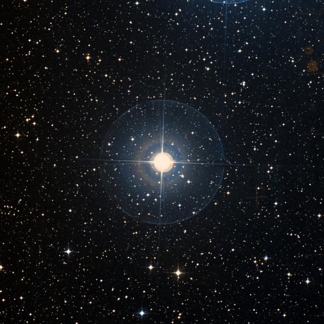 Sky survey frame centred on Arkab Posterior, 30′ across.