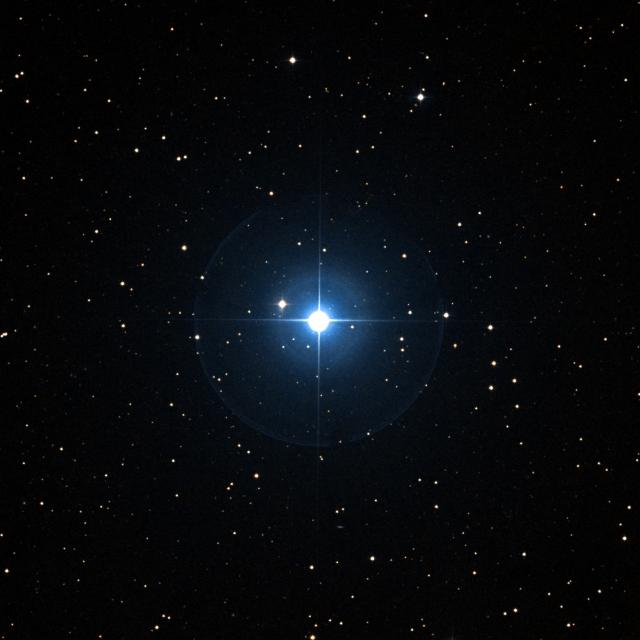 Sky survey frame centred on Asellus Borealis, 30′ across.