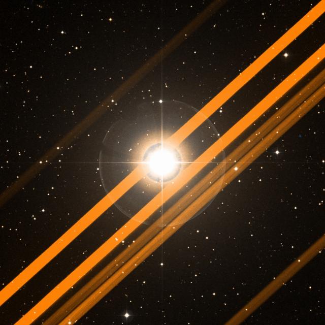 Sky survey frame centred on Ashlesha, 30′ across.