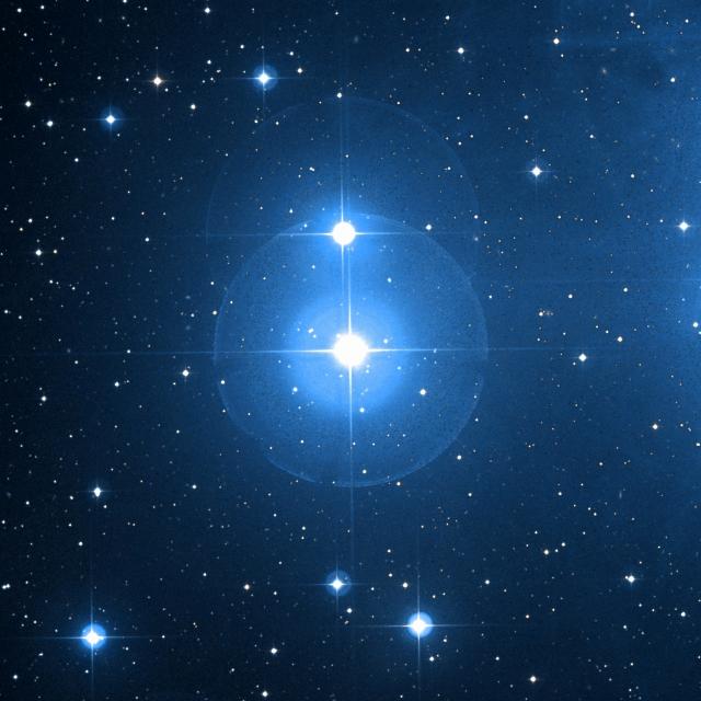 Sky survey frame centred on Atlas, 30′ across.