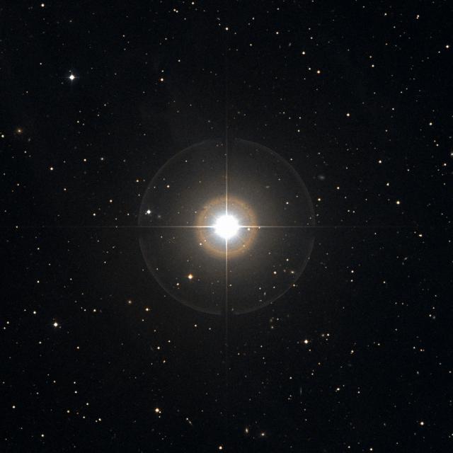 Sky survey frame centred on Botein, 30′ across.
