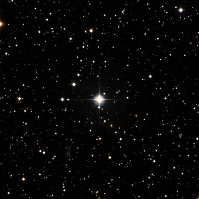 Sky survey frame centred on Buna, 18′ across.