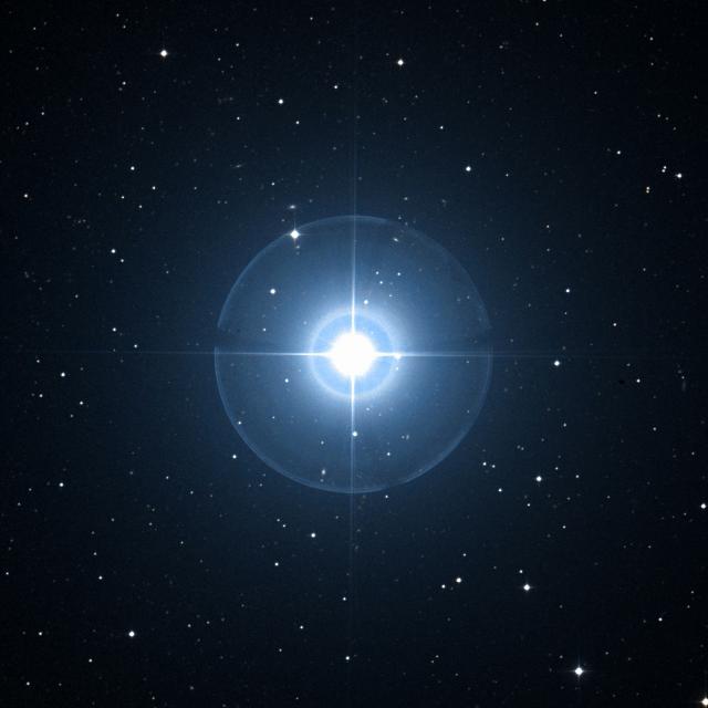 Sky survey frame centred on Chertan, 30′ across.