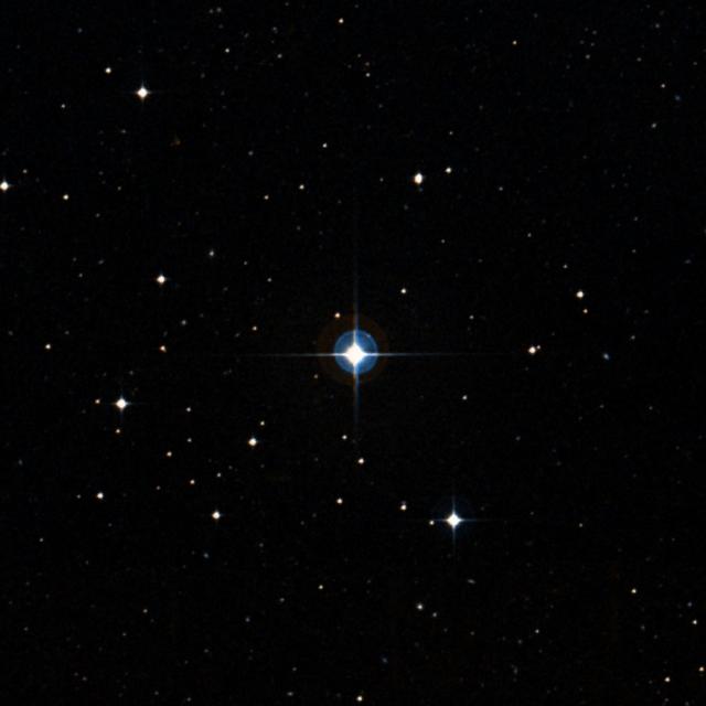Sky survey frame centred on Cocibolca, 18′ across.