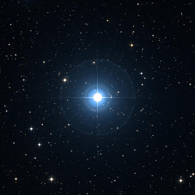 Sky survey frame centred on Cujam, 30′ across.