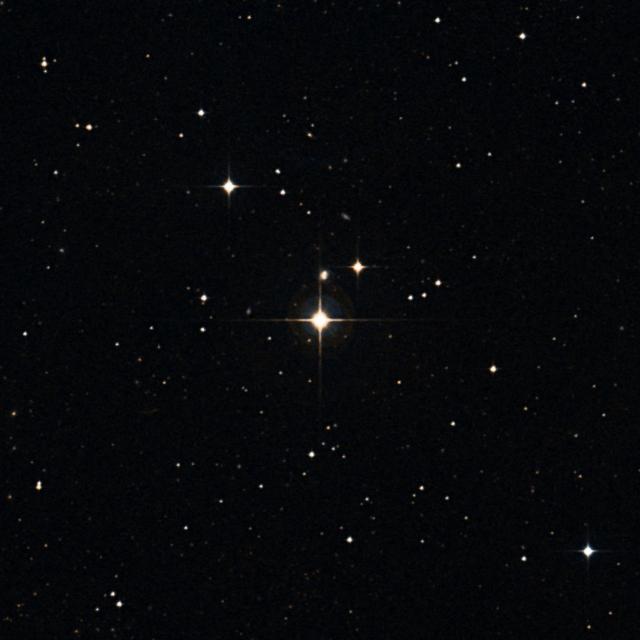 Sky survey frame centred on Dingolay, 18′ across.