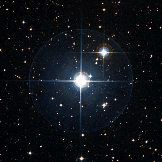 Sky survey frame centred on Elkurud, 18′ across.
