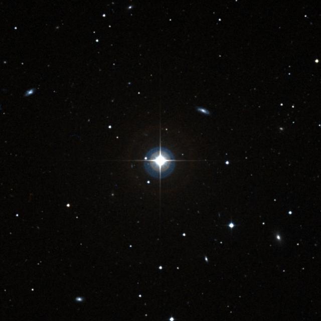Sky survey frame centred on Formosa, 18′ across.
