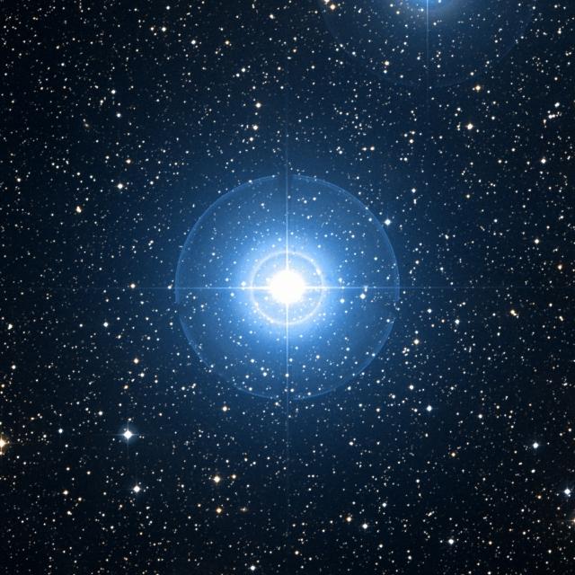Sky survey frame centred on Fulu, 30′ across.