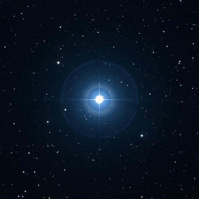 Sky survey frame centred on Fumalsamakah, 30′ across.