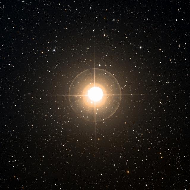 Sky survey frame centred on Hassaleh, 42′ across.