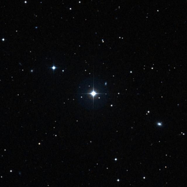 Sky survey frame centred on Illyrian, 18′ across.