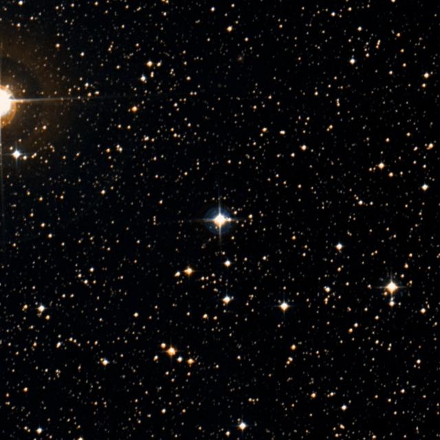 Sky survey frame centred on Kalausi, 18′ across.