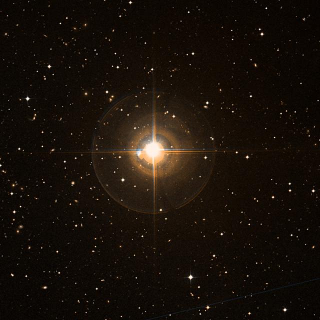 Sky survey frame centred on Keid, 30′ across.