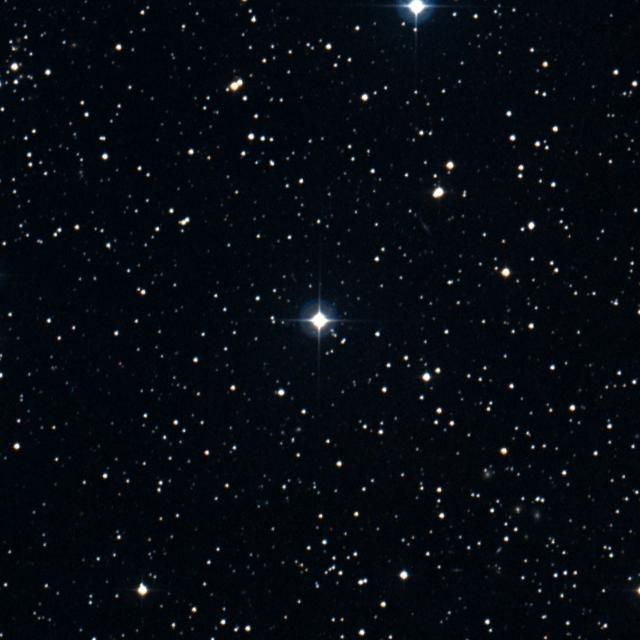 Sky survey frame centred on Lucilinburhuc, 18′ across.