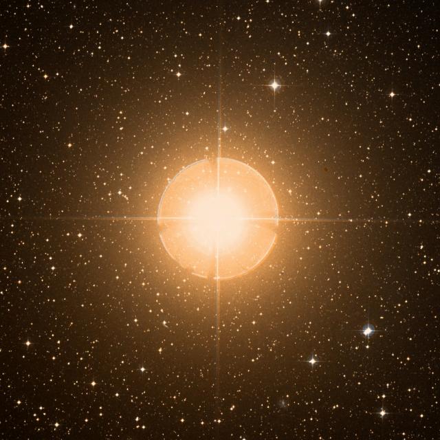 Sky survey frame centred on Menkent, 42′ across.