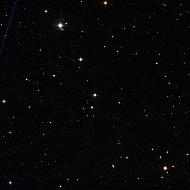 Sky survey frame centred on Moldoveanu, 18′ across.