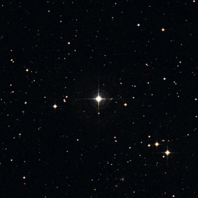 Sky survey frame centred on Mönch, 18′ across.