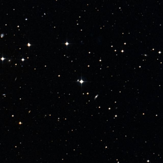 Sky survey frame centred on Montuno, 18′ across.