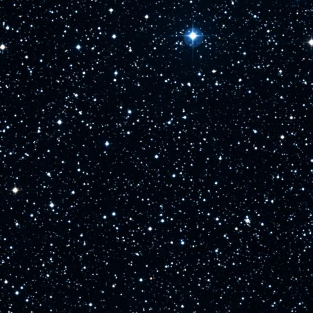 Sky survey frame centred on Moriah, 18′ across.