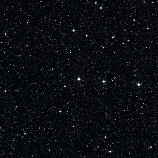 Sky survey frame centred on Naledi, 18′ across.
