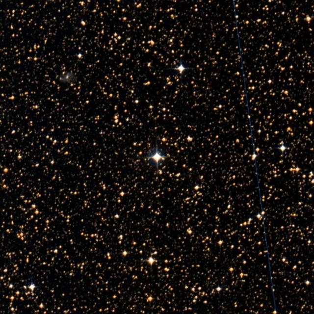 Sky survey frame centred on Natasha, 18′ across.