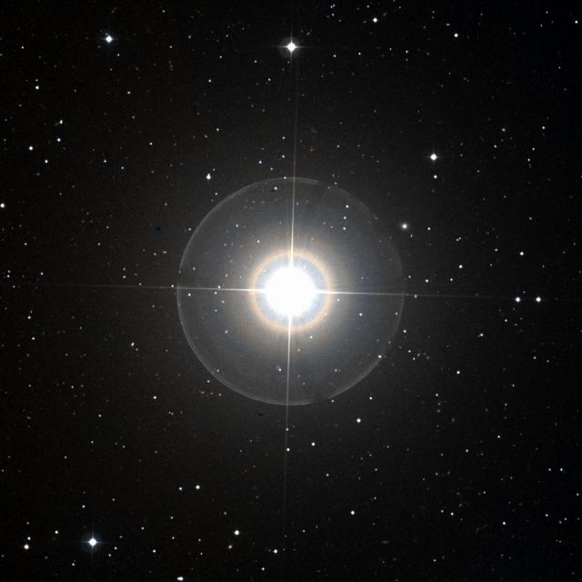 Sky survey frame centred on Nekkar, 30′ across.