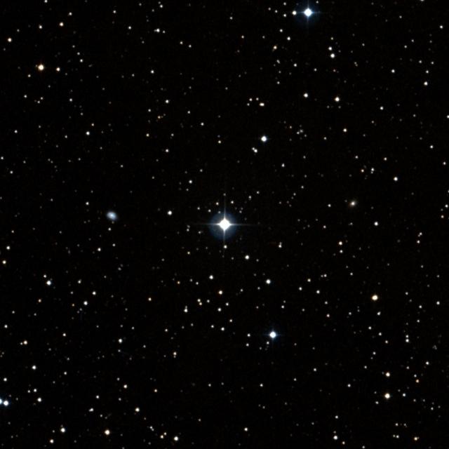 Sky survey frame centred on Nervia, 18′ across.