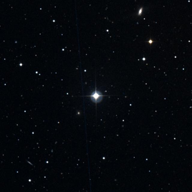 Sky survey frame centred on Nikawiy, 18′ across.