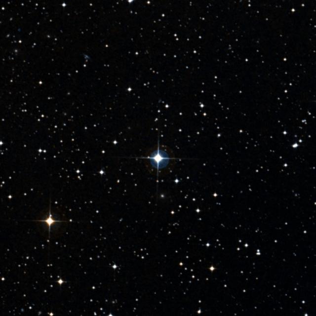 Sky survey frame centred on Nosaxa, 18′ across.