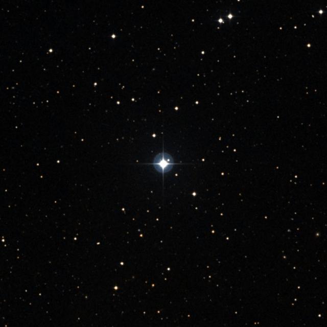 Sky survey frame centred on Ogma, 18′ across.