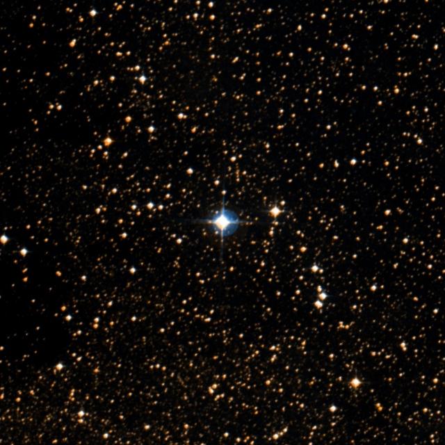 Sky survey frame centred on Rapeto, 18′ across.