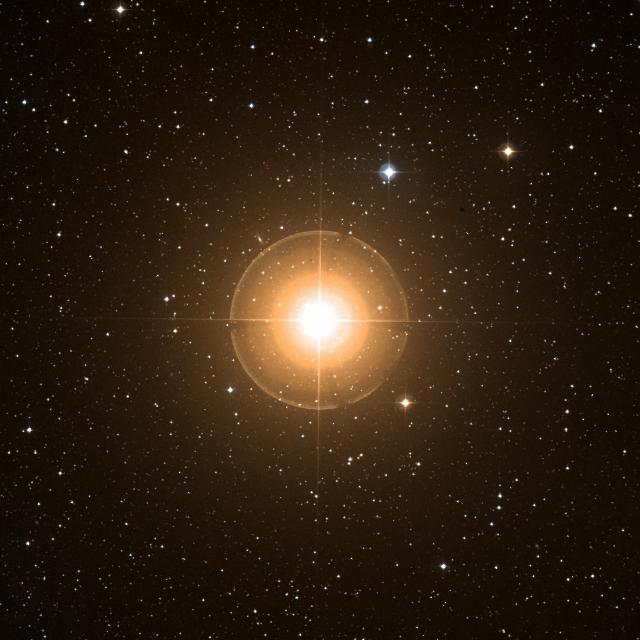 Sky survey frame centred on Rasalgethi, 42′ across.