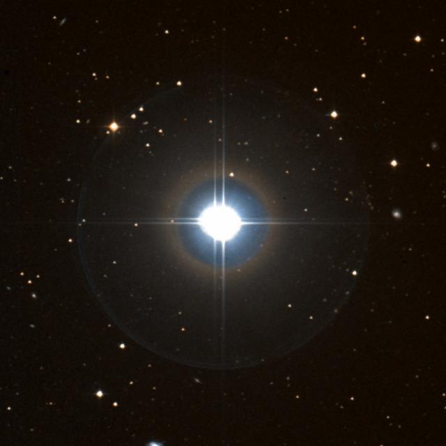 Sky survey frame centred on Revati, 18′ across.