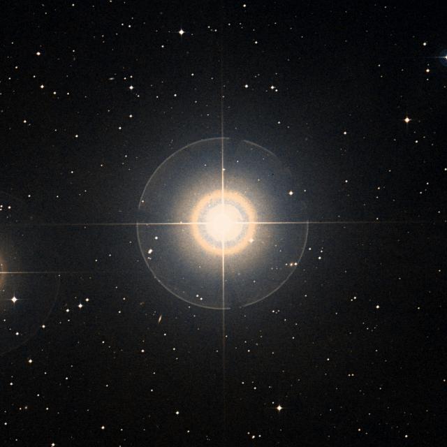 Sky survey frame centred on Sceptrum, 30′ across.