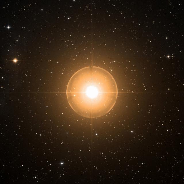 Sky survey frame centred on Scheat, 42′ across.
