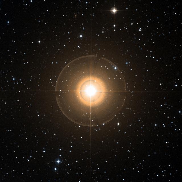 Sky survey frame centred on Tarf, 30′ across.