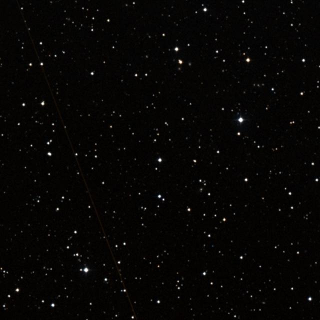 Sky survey frame centred on Tevel, 18′ across.