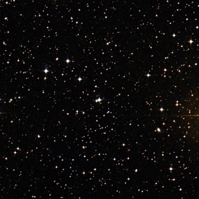 Sky survey frame centred on Tislit, 18′ across.