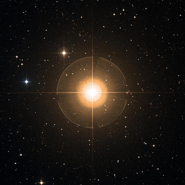Sky survey frame centred on Ukdah, 30′ across.